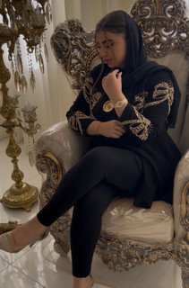 کت مجلسی کرپ طرح پاپیون